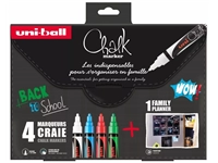 Een Uni-ball Chalk Marker - Magnetische Famillie Planner - Kit koop je bij Unimark Office B.V.