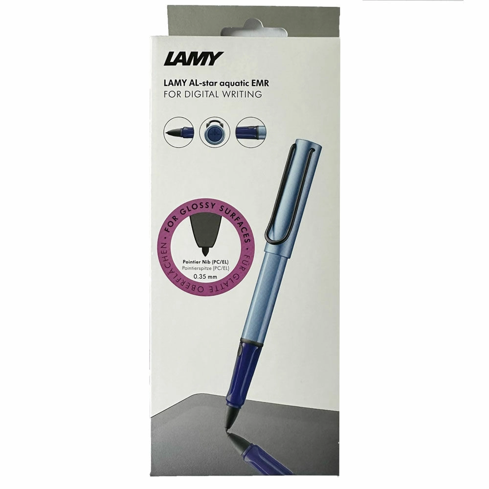 Een LAMY AL-star aquatic blauw EMR 471 met PC/EL punt voor gecoat oppervlakken koop je bij Unimark Office B.V.